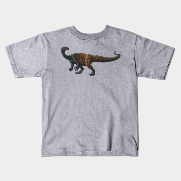 Plateosaurus engelhardti Kids T-Shirt by CoffeeBlack